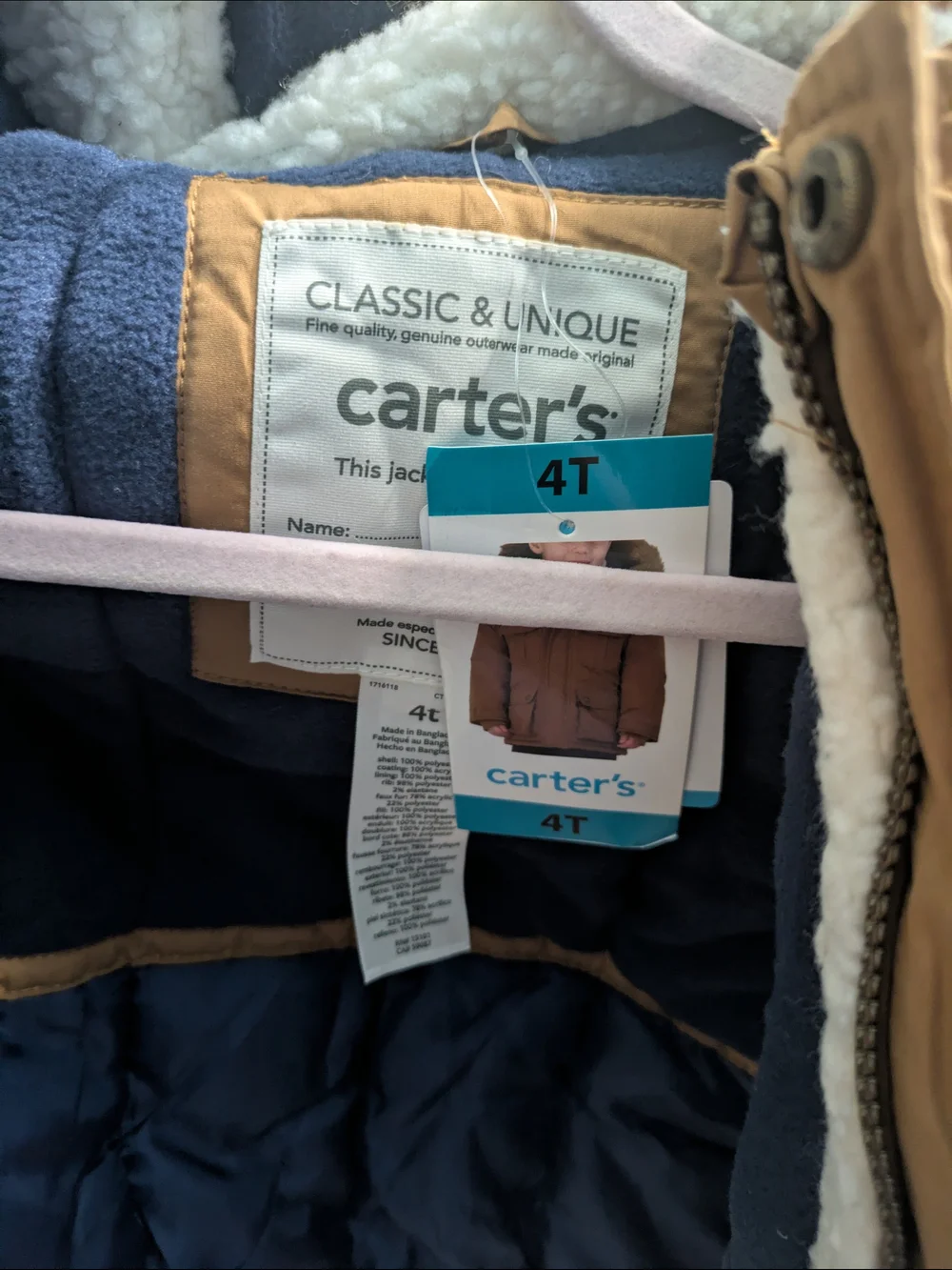 Carters warm toddler
